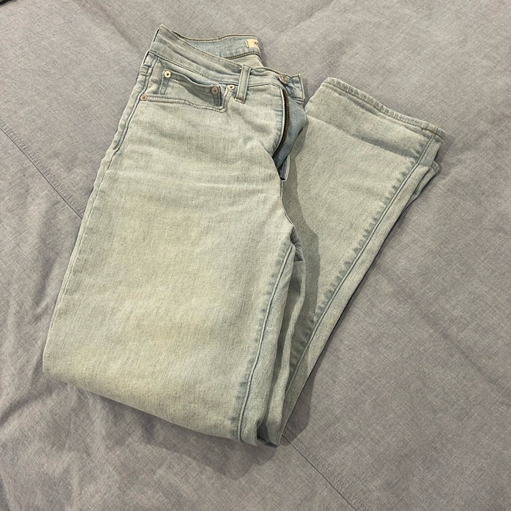 madewell perfect vintage straight jean